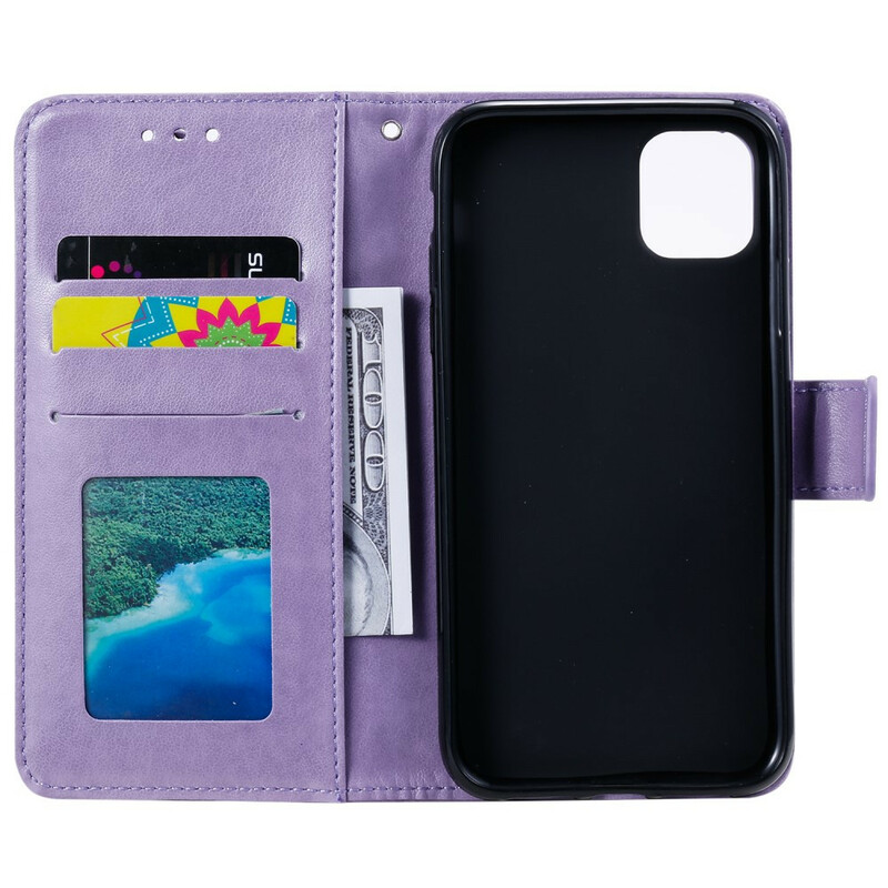 Housse iPhone 13 Mini Mandala Soleil