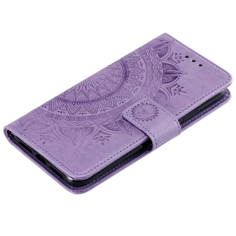 Housse iPhone 13 Mini Mandala Soleil