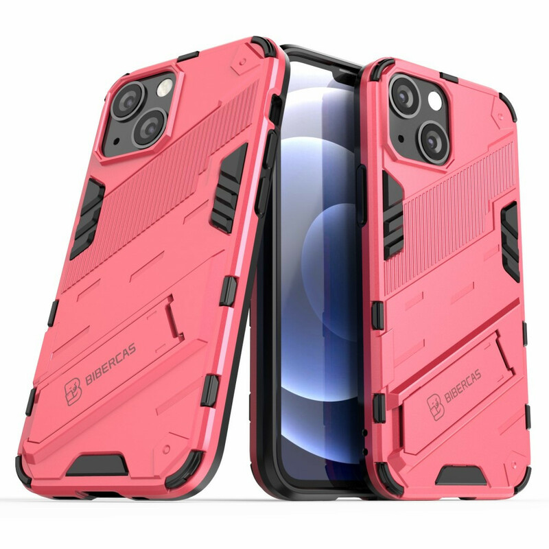 Coque iPhone 13 Mini Support Amovible Deux Positions Mains Libres Coque iPhone 13 Mini Support Amovible Deux Positions Mains Libres