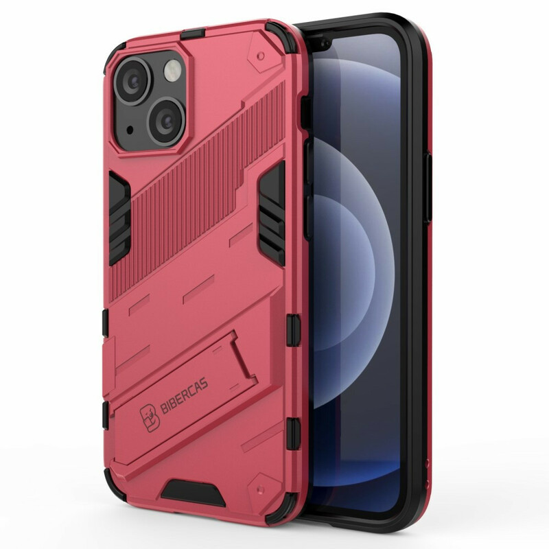Coque iPhone 13 Mini Support Amovible Deux Positions Mains Libres Coque iPhone 13 Mini Support Amovible Deux Positions Mains Libres