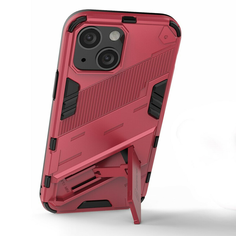 Coque iPhone 13 Mini Support Amovible Deux Positions Mains Libres Coque iPhone 13 Mini Support Amovible Deux Positions Mains Libres