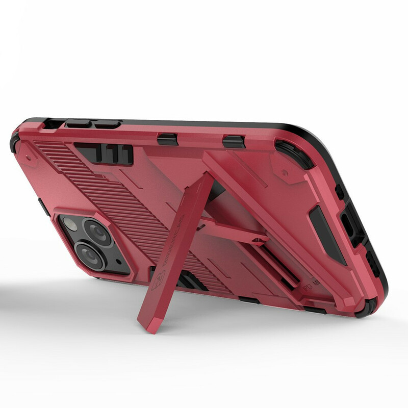 Coque iPhone 13 Mini Support Amovible Deux Positions Mains Libres Coque iPhone 13 Mini Support Amovible Deux Positions Mains Libres
