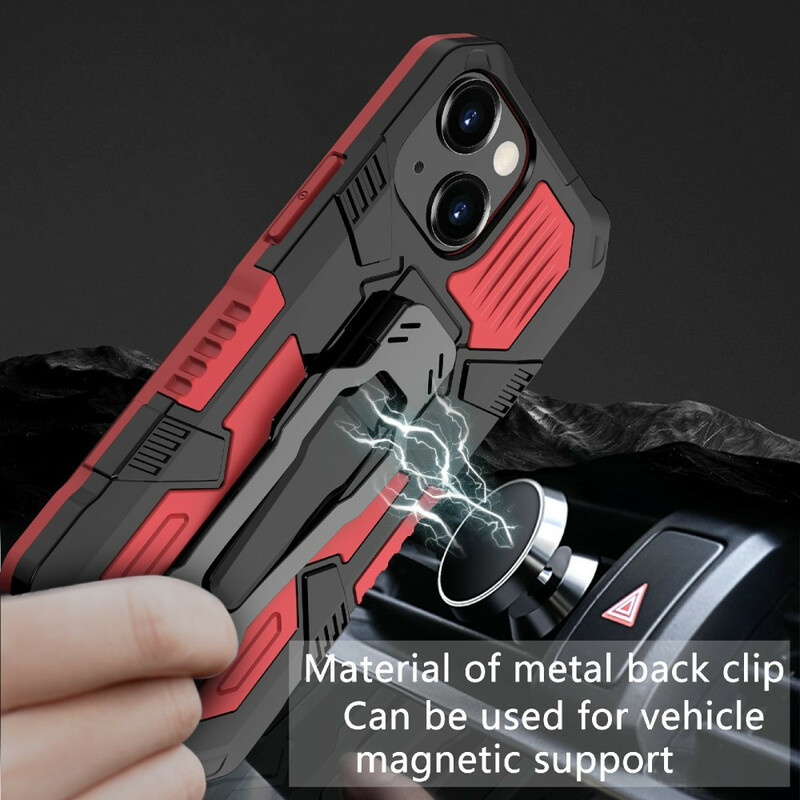 Coque iPhone 13 Mini Robot avec Pince Ceinture Coque iPhone 13 Mini Robot avec Pince Ceinture
