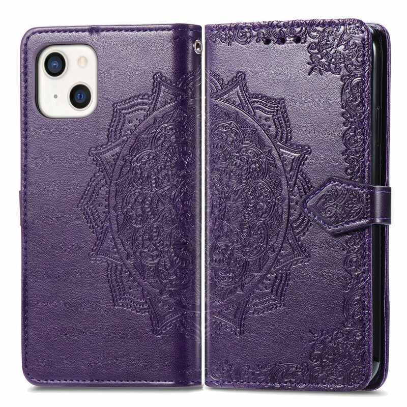 Housse iPhone 13 Mini Mandala Moyen Age Housse iPhone 13 Mini Mandala Moyen Age