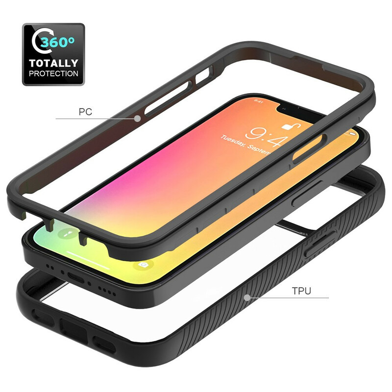 Coque iPhone 13 Mini Conception Hybride Rebords Silicone Coque iPhone 13 Mini Conception Hybride Rebords Silicone