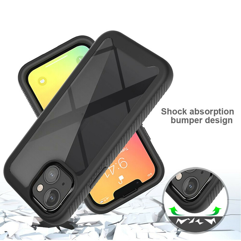 Coque iPhone 13 Mini Conception Hybride Rebords Silicone Coque iPhone 13 Mini Conception Hybride Rebords Silicone