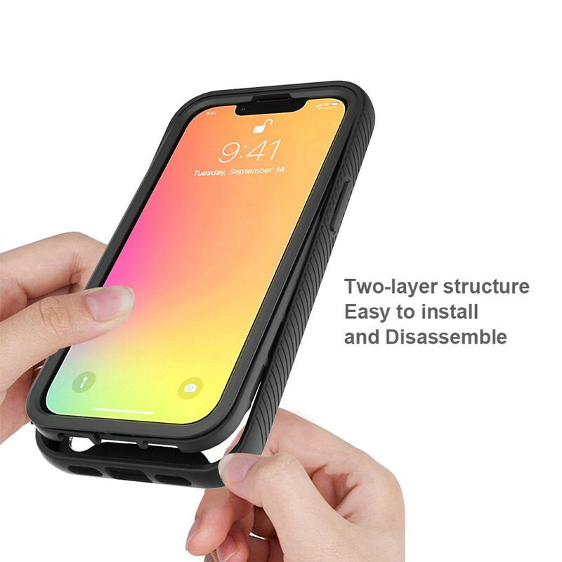 Coque iPhone 13 Mini Conception Hybride Rebords Silicone Coque iPhone 13 Mini Conception Hybride Rebords Silicone