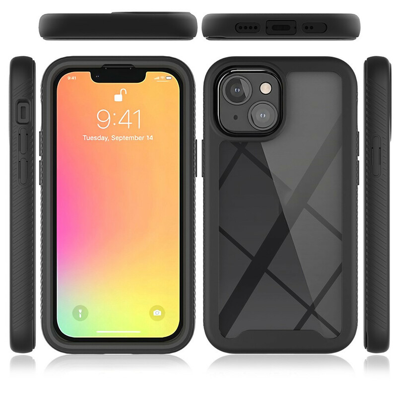 Coque iPhone 13 Mini Conception Hybride Rebords Silicone Coque iPhone 13 Mini Conception Hybride Rebords Silicone