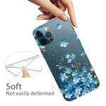 Coque iPhone 13 Pro Max Bouquet de Fleurs Bleues Coque iPhone 13 Pro Max Bouquet de Fleurs Bleues