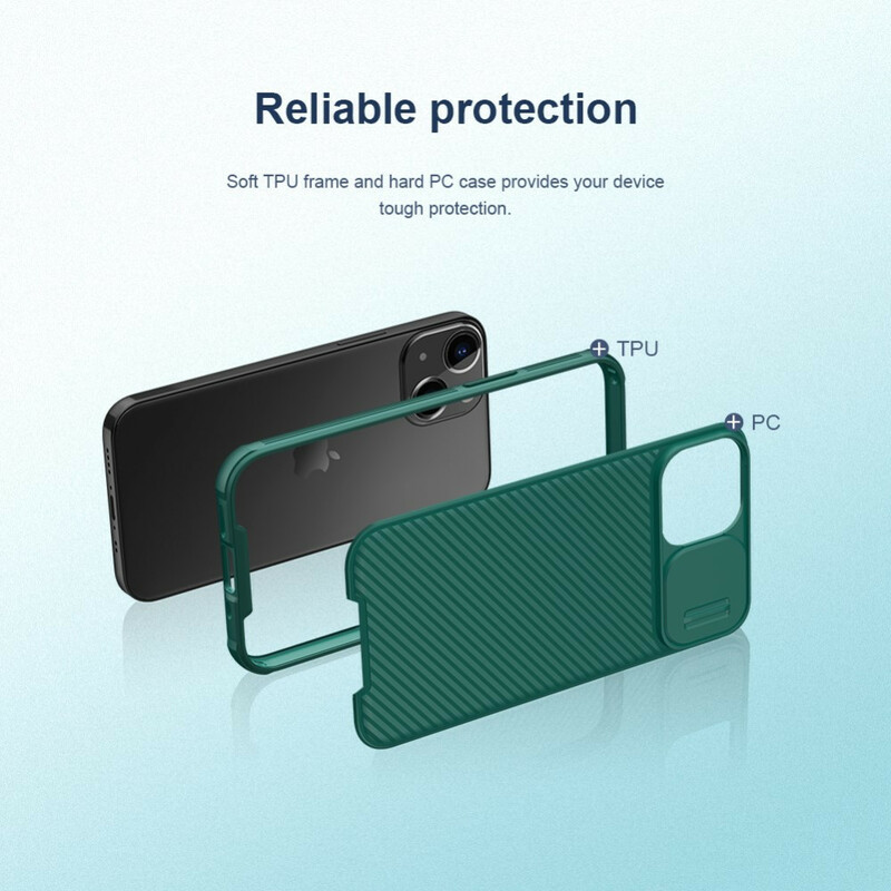 Coque iPhone 13 Mini CamShield Nillkin Coque iPhone 13 Mini CamShield Nillkin