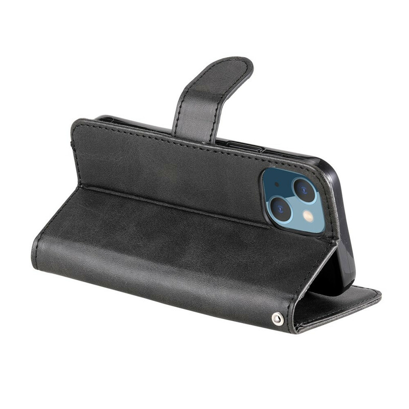 Housse iPhone 13 Mini Vintage Porte-Monnaie Housse iPhone 13 Mini Vintage Porte-Monnaie