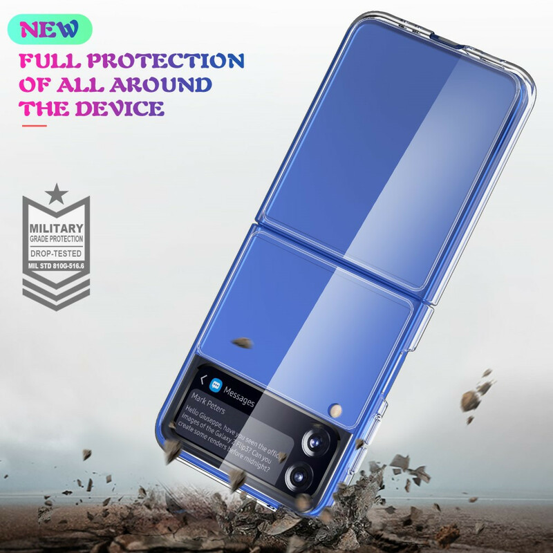 Coque Samsung Galaxy Z Flip 3 5G Transparente Coque Samsung Galaxy Z Flip 3 5G Transparente