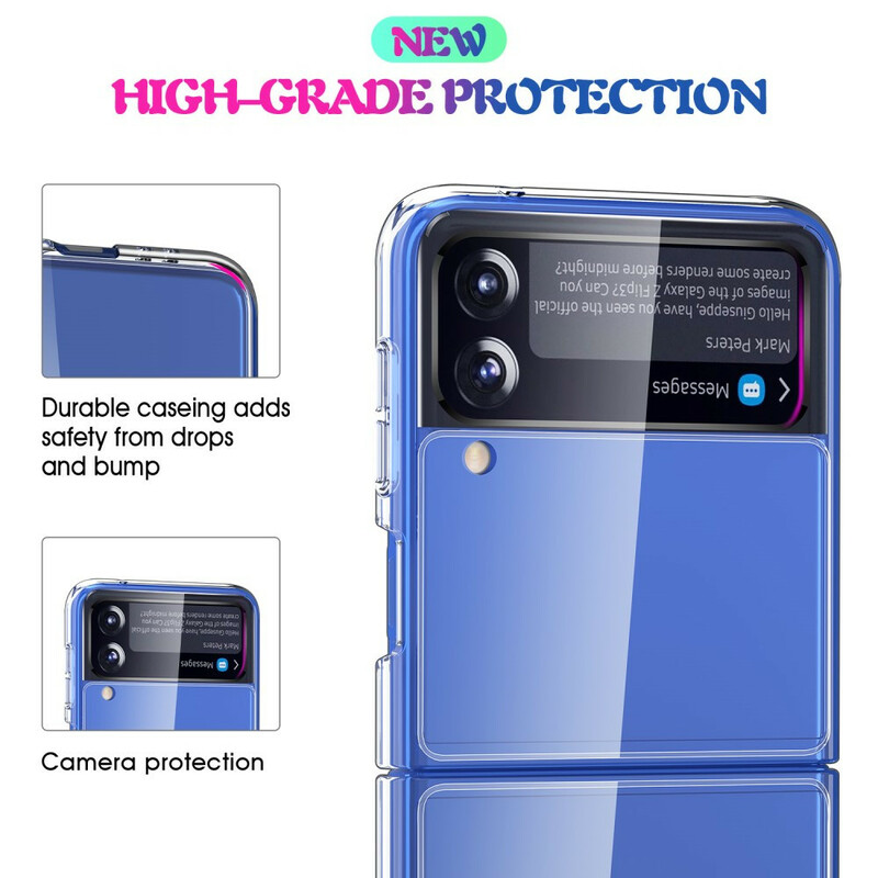 Coque Samsung Galaxy Z Flip 3 5G Transparente Coque Samsung Galaxy Z Flip 3 5G Transparente
