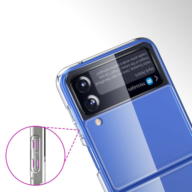 Coque Samsung Galaxy Z Flip 3 5G Transparente Coque Samsung Galaxy Z Flip 3 5G Transparente