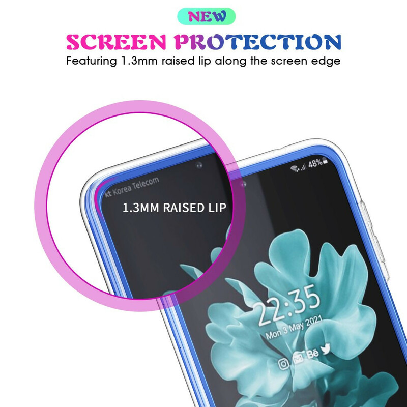 Coque Samsung Galaxy Z Flip 3 5G Transparente Coque Samsung Galaxy Z Flip 3 5G Transparente