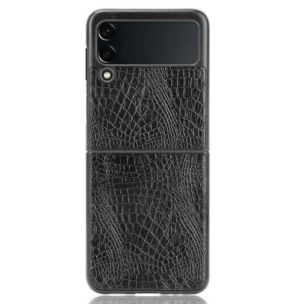 Coque Samsung Galaxy Z Flip 3 5G Effet Peau de Crocodile