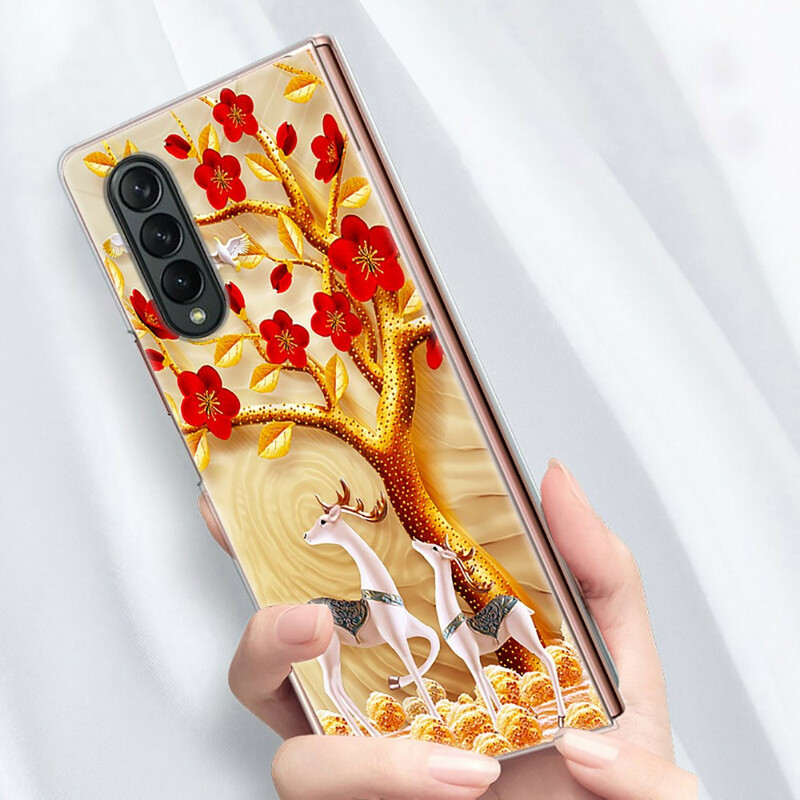 Coque Samsung Galaxy Z Fold 3 5G Papillons de la Nature