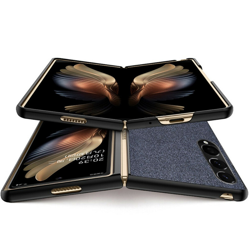Coque Samsung Galaxy Z Fold 3 5G Effet Cuir Texturé Coque Samsung Galaxy Z Fold 3 5G Effet Cuir Texturé