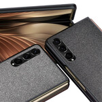 Coque Samsung Galaxy Z Fold 3 5G Effet Cuir Texturé Coque Samsung Galaxy Z Fold 3 5G Effet Cuir Texturé
