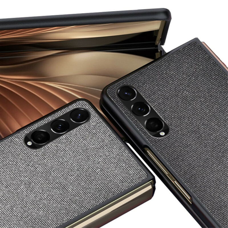 Coque Samsung Galaxy Z Fold 3 5G Effet Cuir Texturé Coque Samsung Galaxy Z Fold 3 5G Effet Cuir Texturé
