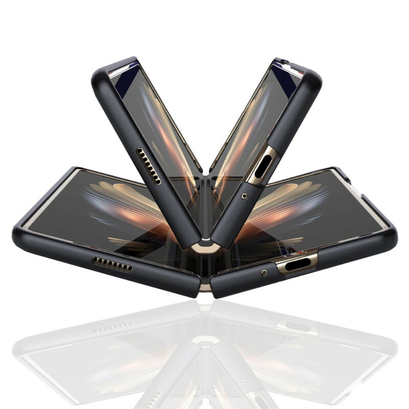 Coque Samsung Galaxy Z Fold 3 5G Effet Cuir Texturé Coque Samsung Galaxy Z Fold 3 5G Effet Cuir Texturé