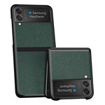 Coque Samsung Galaxy Z Flip 3 5G Simili Cuir Texturé Coque Samsung Galaxy Z Flip 3 5G Simili Cuir Texturé