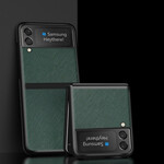 Coque Samsung Galaxy Z Flip 3 5G Simili Cuir Texturé Coque Samsung Galaxy Z Flip 3 5G Simili Cuir Texturé