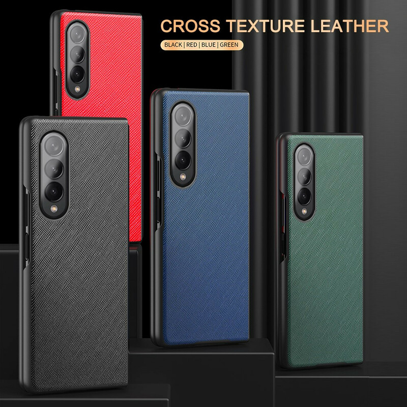 Coque Samsung Galaxy Z Fold 3 5G Cuir Texturé