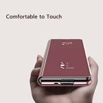 Flip Cover Samsung Galaxy Z Fold 3 5G Couverture Miroir Flip Cover Samsung Galaxy Z Fold 3 5G Couverture Miroir