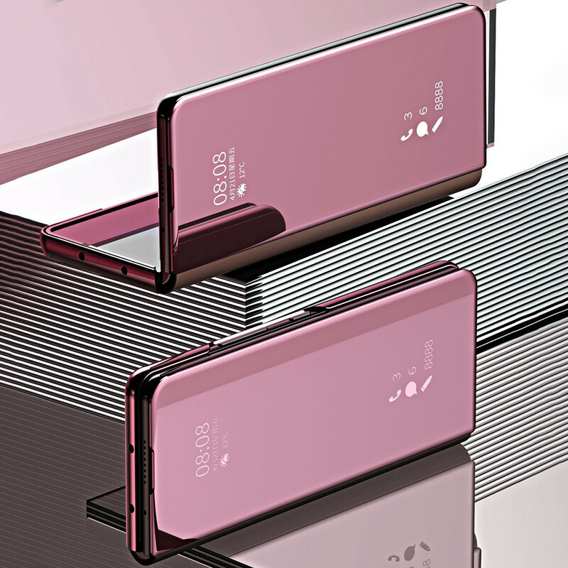 Flip Cover Samsung Galaxy Z Fold 3 5G Couverture Miroir Flip Cover Samsung Galaxy Z Fold 3 5G Couverture Miroir