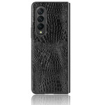 Coque Samsung Galaxy Z Fold 3 5G Simili Cuir Crocodile Coque Samsung Galaxy Z Fold 3 5G Simili Cuir Crocodile
