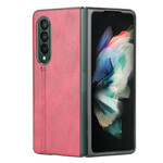 Coque Samsung Galaxy Z Fold 3 5G Effet Cuir Couture Coque Samsung Galaxy Z Fold 3 5G Effet Cuir Couture