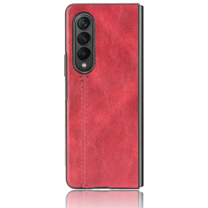 Coque Samsung Galaxy Z Fold 3 5G Effet Cuir Couture Coque Samsung Galaxy Z Fold 3 5G Effet Cuir Couture