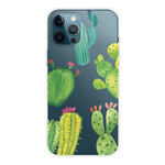 Coque iPhone 13 Pro Cactus Aquarelle