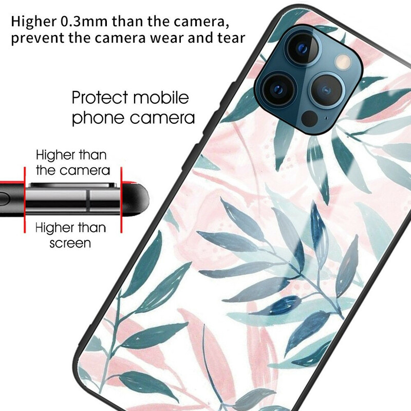 Coque iPhone 13 Pro Verre Trempé Végétale