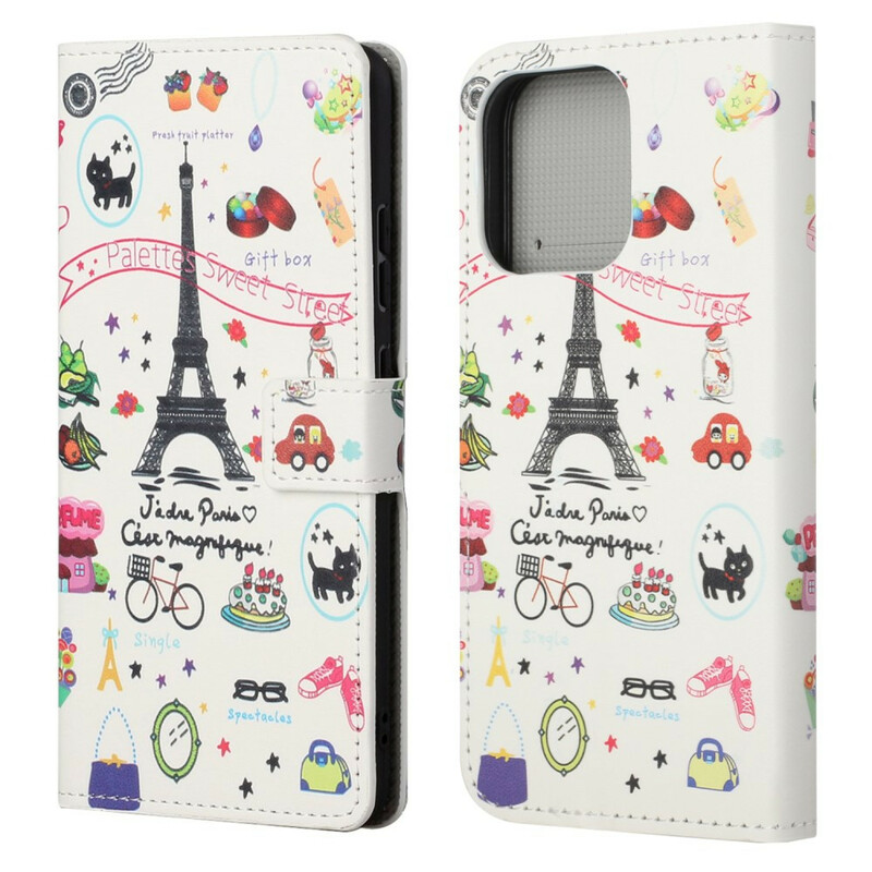 Housse iPhone 13 Pro J'adore Paris Housse iPhone 13 Pro J'adore Paris
