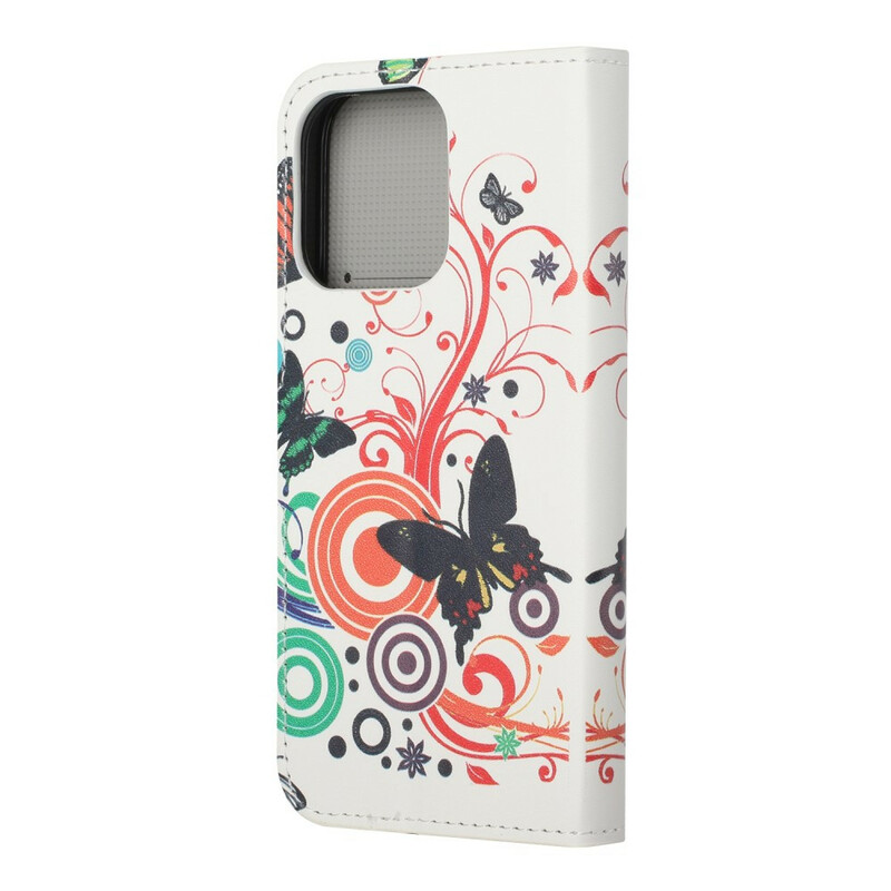 Housse iPhone 13 Pro Papillons Démentiels Housse iPhone 13 Pro Papillons Démentiels