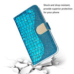 Housse iPhone 13 Pro Max Croco Diamants