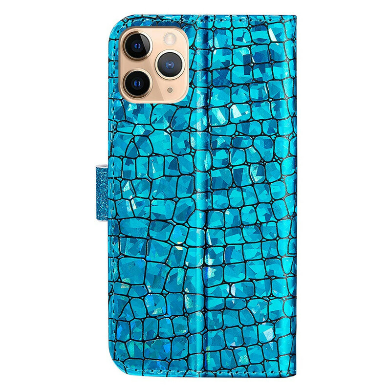Housse iPhone 13 Pro Max Croco Diamants Housse iPhone 13 Pro Max Croco Diamants