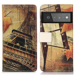 Housse Google Pixel 6 Pro Tour Eiffel En Automne Housse Google Pixel 6 Pro Tour Eiffel En Automne