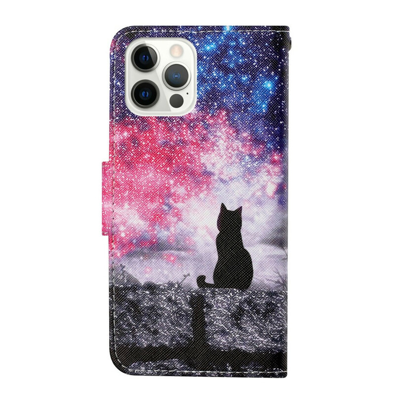 Housse iPhone 13 Pro Histoires de Chat avec Lanière Housse iPhone 13 Pro Histoires de Chat avec Lanière