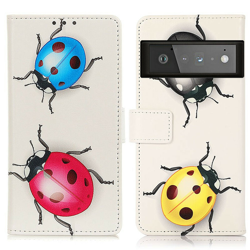 Housse Google Pixel 6 Pro Coccinelles Housse Google Pixel 6 Pro Coccinelles