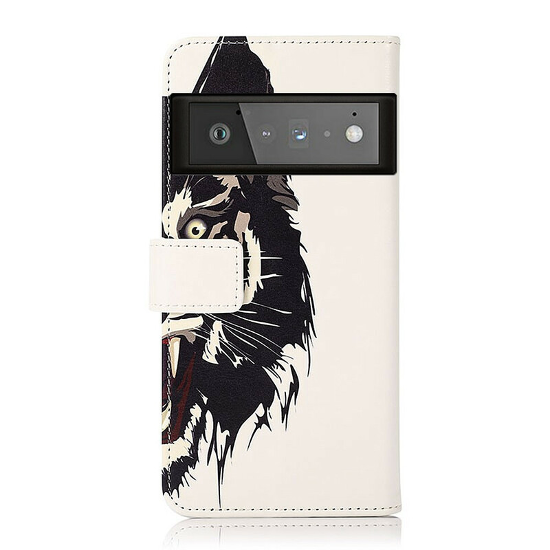 Housse Google Pixel 6 Pro Tigre Féroce Housse Google Pixel 6 Pro Tigre Féroce