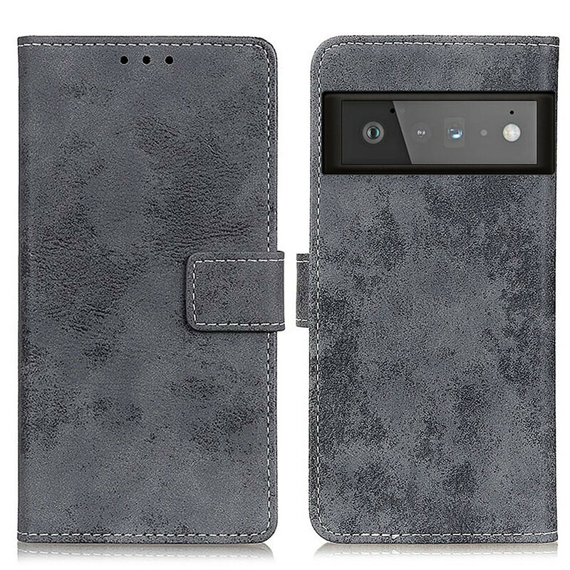 Housse Google Pixel 6 Pro Effet Cuir Vintage Housse Google Pixel 6 Pro Effet Cuir Vintage