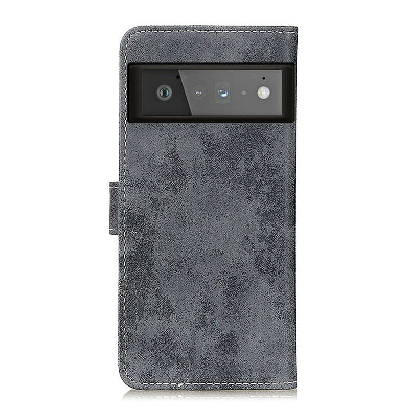 Housse Google Pixel 6 Pro Effet Cuir Vintage Housse Google Pixel 6 Pro Effet Cuir Vintage