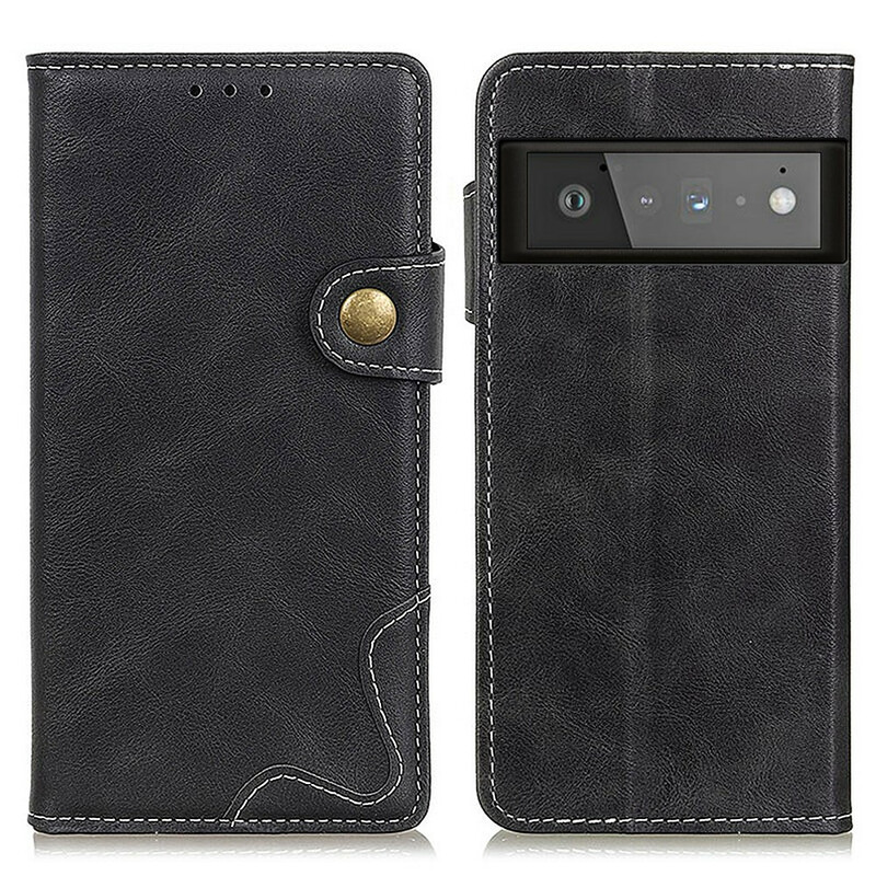 Housse Google Pixel 6 Pro Artistique Couture Bouton Housse Google Pixel 6 Pro Artistique Couture Bouton