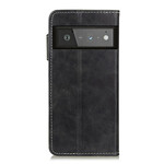 Housse Google Pixel 6 Pro Artistique Couture Bouton Housse Google Pixel 6 Pro Artistique Couture Bouton