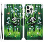 Housse iPhone 13 Pro Promenade de Panda Housse iPhone 13 Pro Promenade de Panda