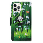 Housse iPhone 13 Pro Promenade de Panda