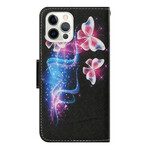 Housse iPhone 13 Pro Papillons Magiques